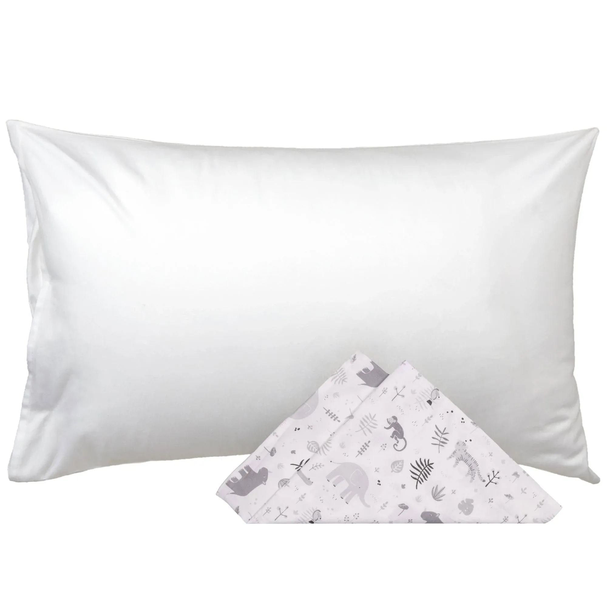 Organic Cotton Toddler Pillow & Pillowcase