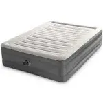 Intex TruAire Queen Air Mattress w/ Lumbar Support & Built in Pump (Open Box)