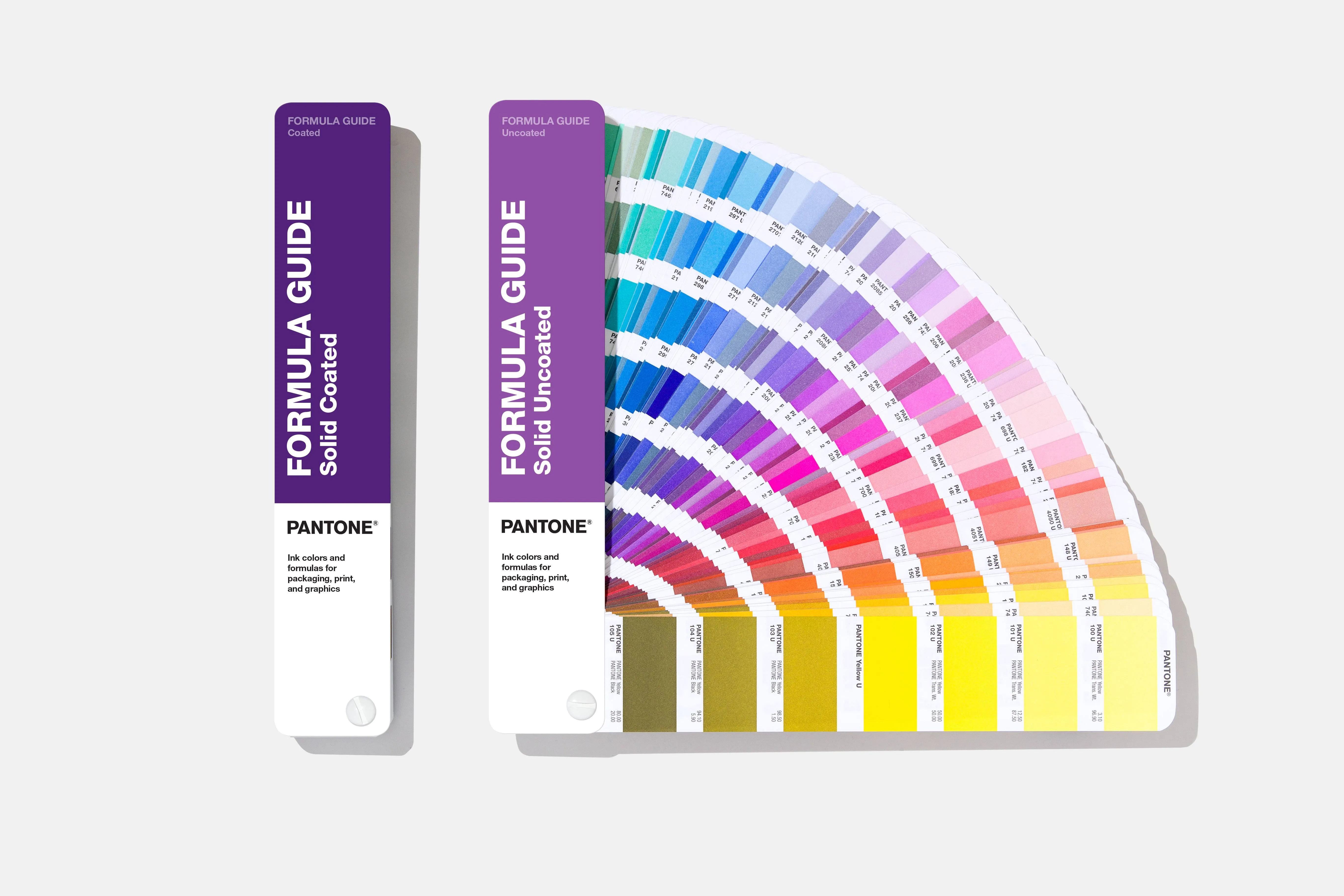 Pantone Formula Guide Set and Color Book, GP1601A, Coated and Uncoated - Color Swatch Book with 2,161 Spot Colors