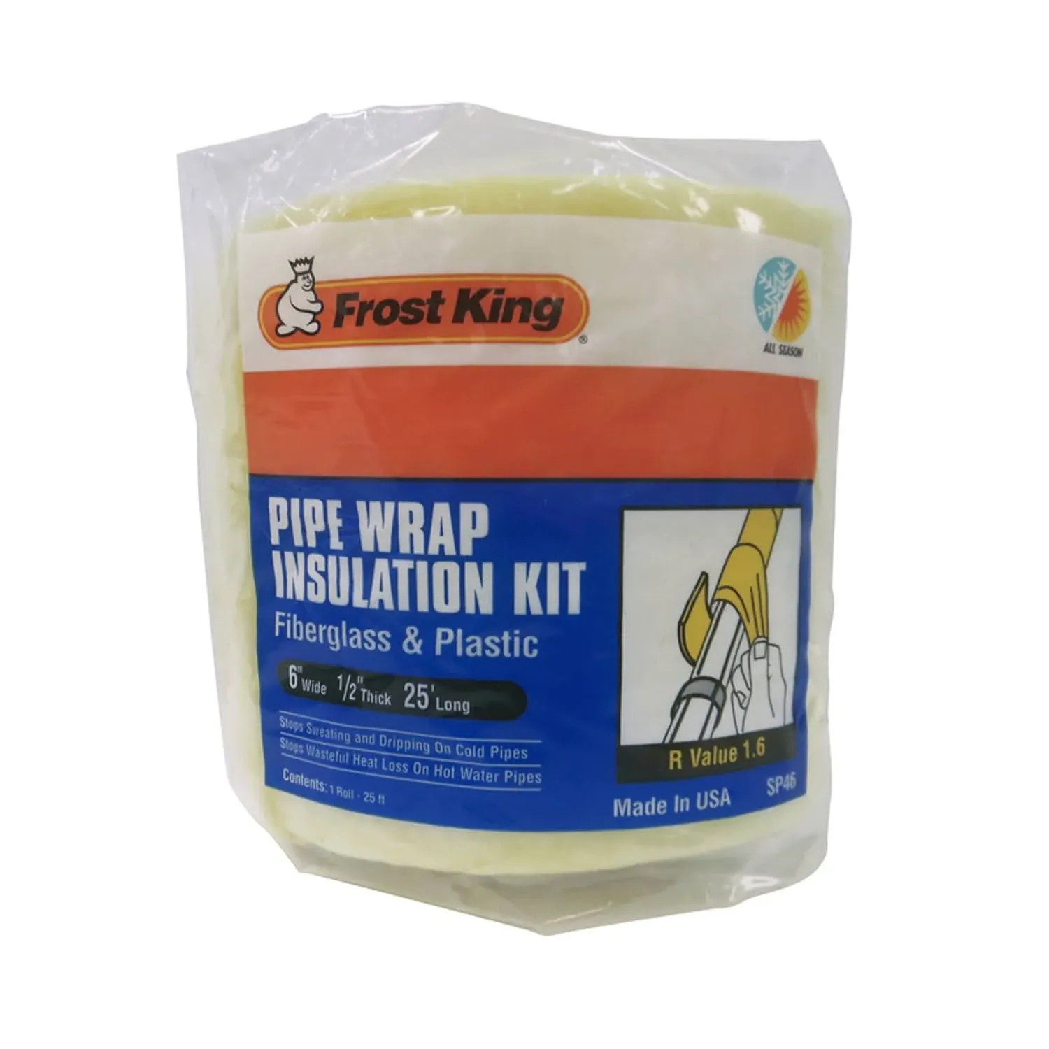 Frost King SP46 Pipe Wrap Kit