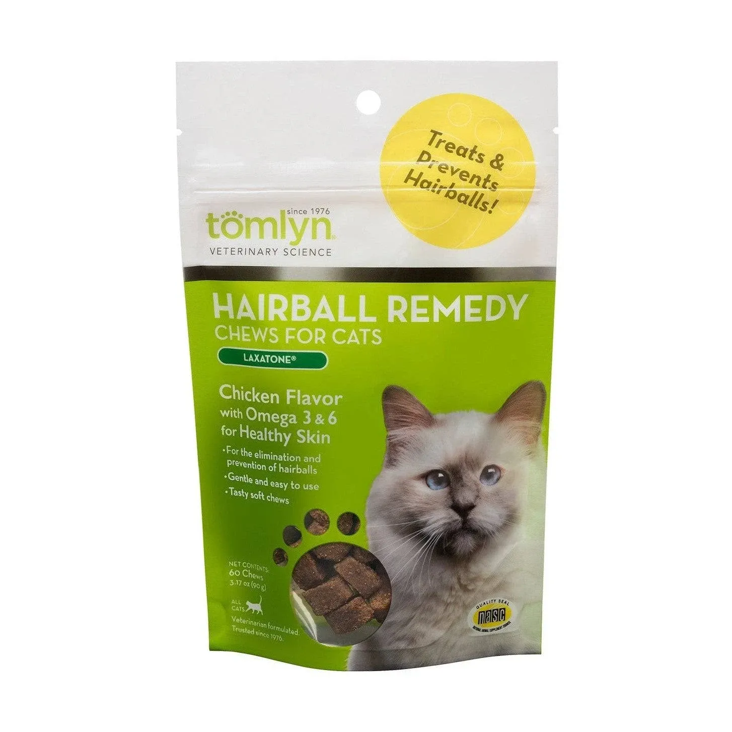 Tomlyn Hairball Remedy Chews for Cats