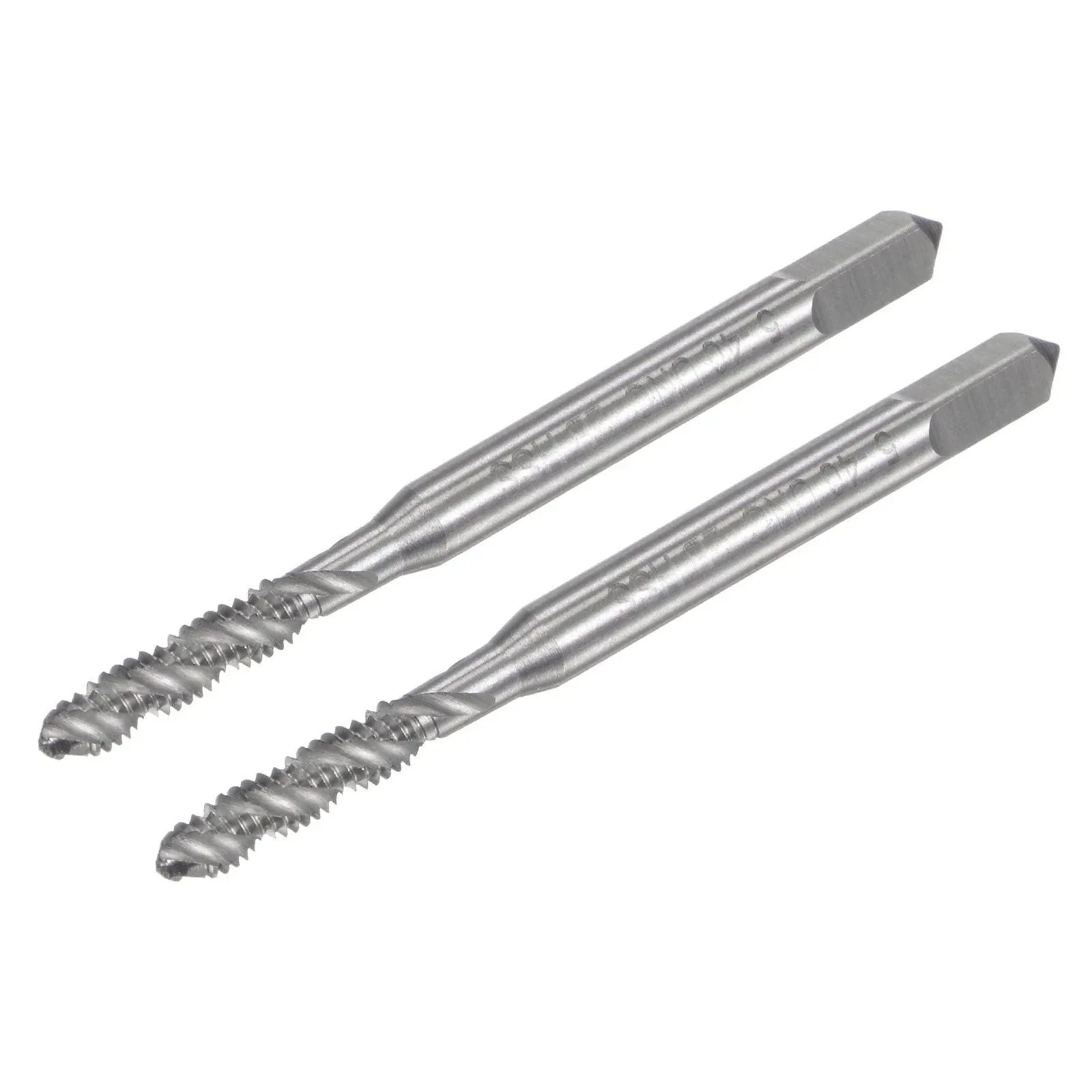 Uxcell High Speed Steel Uncoated Machine Spiral Flutes Threading Tap | Harfington ...