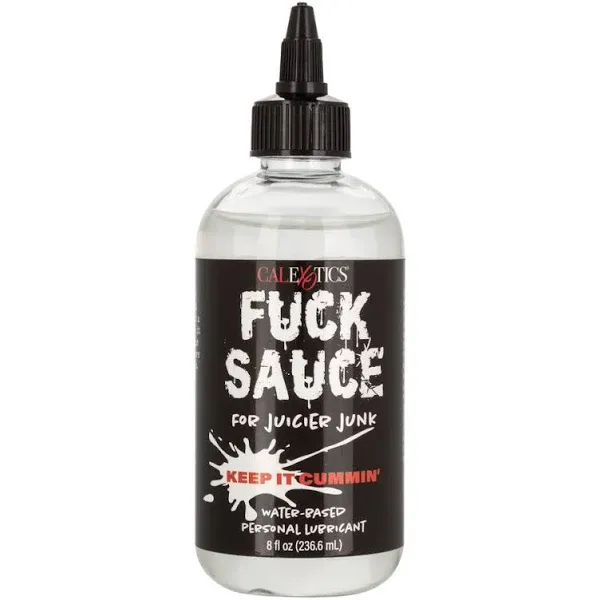 Fuck Sauce Water Based Personal Lubricant - 8 oz