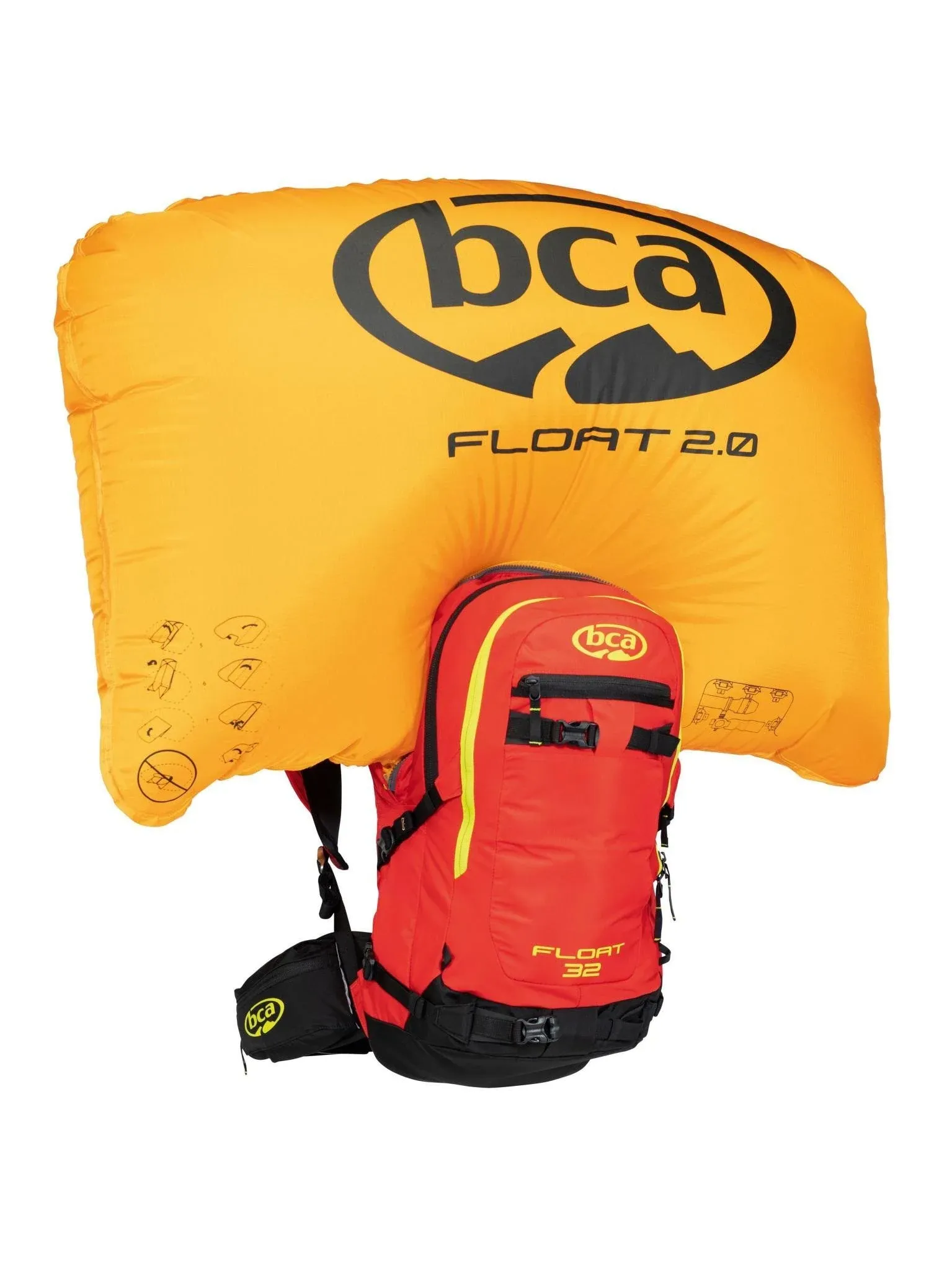 Bca Float 32 Airbag Red