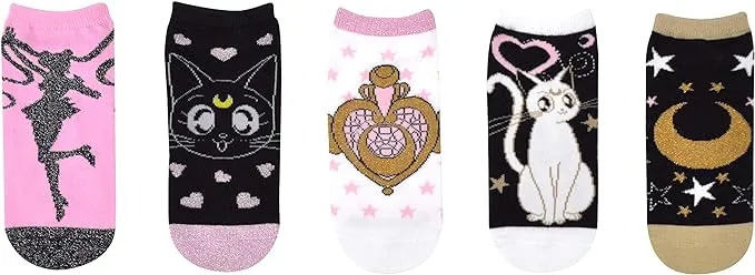 Sailor Moon Lurex Lowcut Socks