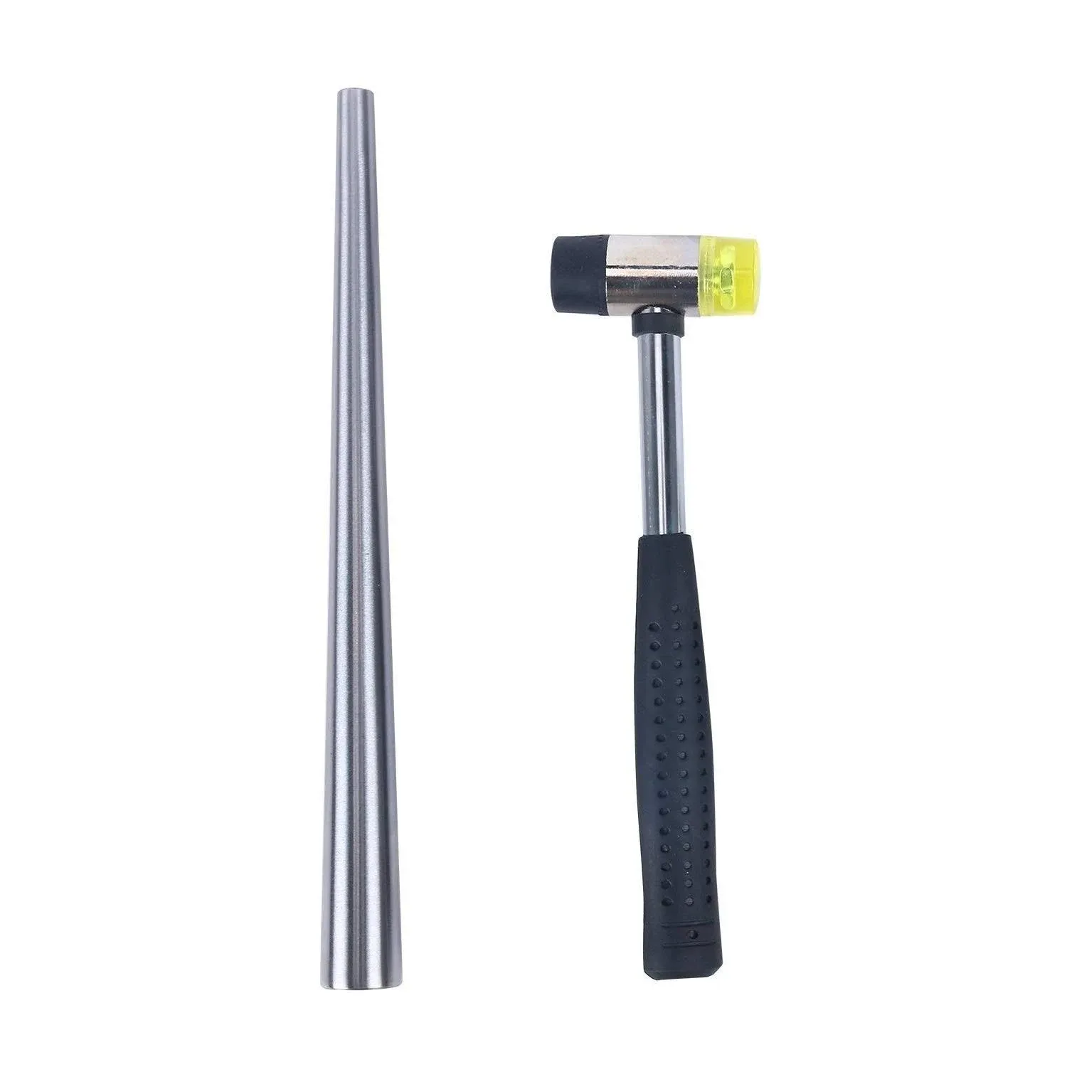 Yaekoo 2pcs Jewelers Making Tools, Double Face Jewelry Rubber Hammer and ...