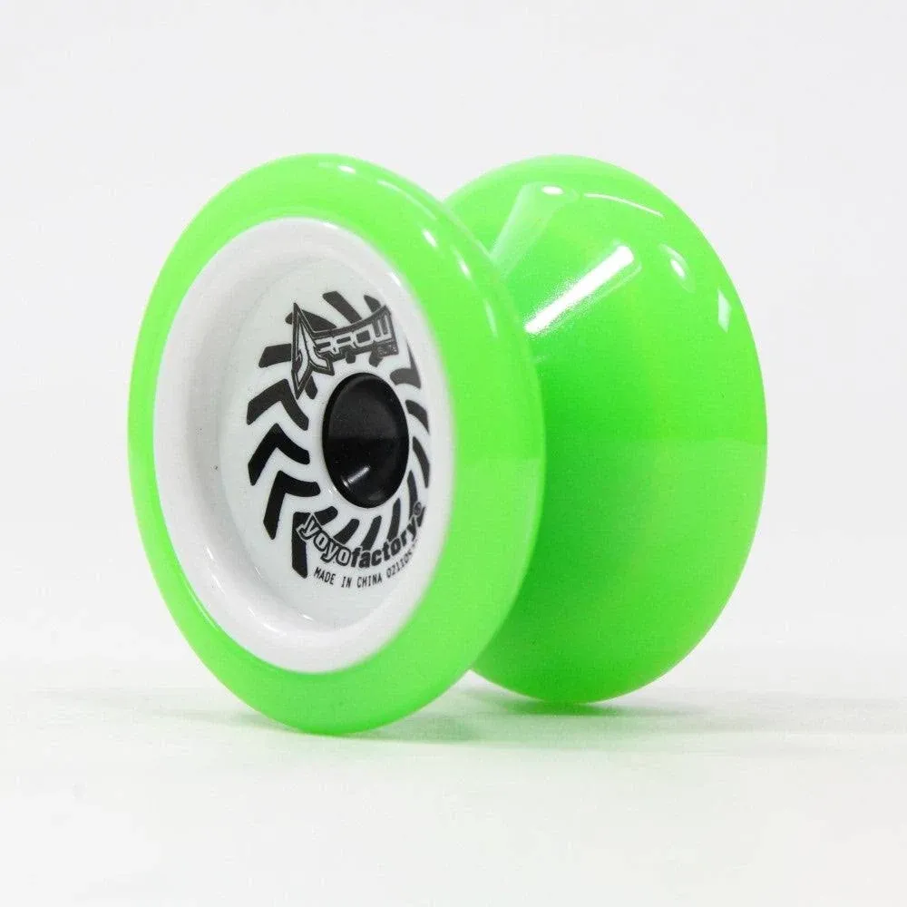 YoYoFactory Arrow Yo-Yo -Beginner Friendly- Extra Bearing Included for Unresponsive Play!