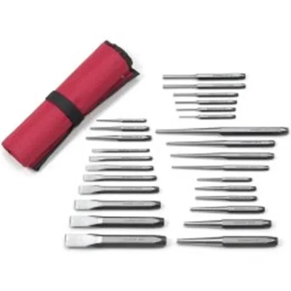 27 PIece Punch and Chisel Set