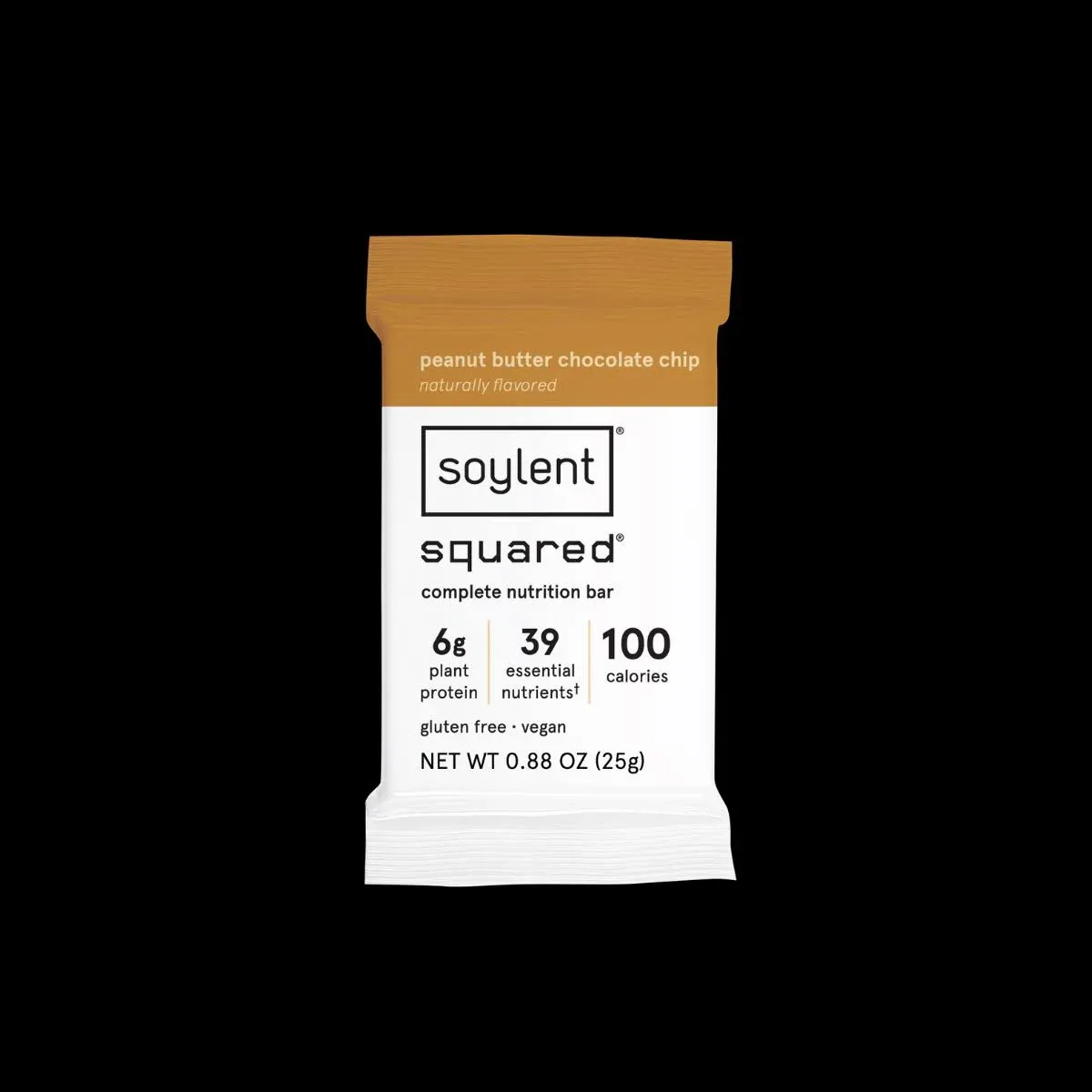 Soylent Snack Mini Protein Bars - Peanut Butter Chocolate Chip, 1g sugar, Protein Bars, Gluten Free, 6g of Vegan Energy - 24 count