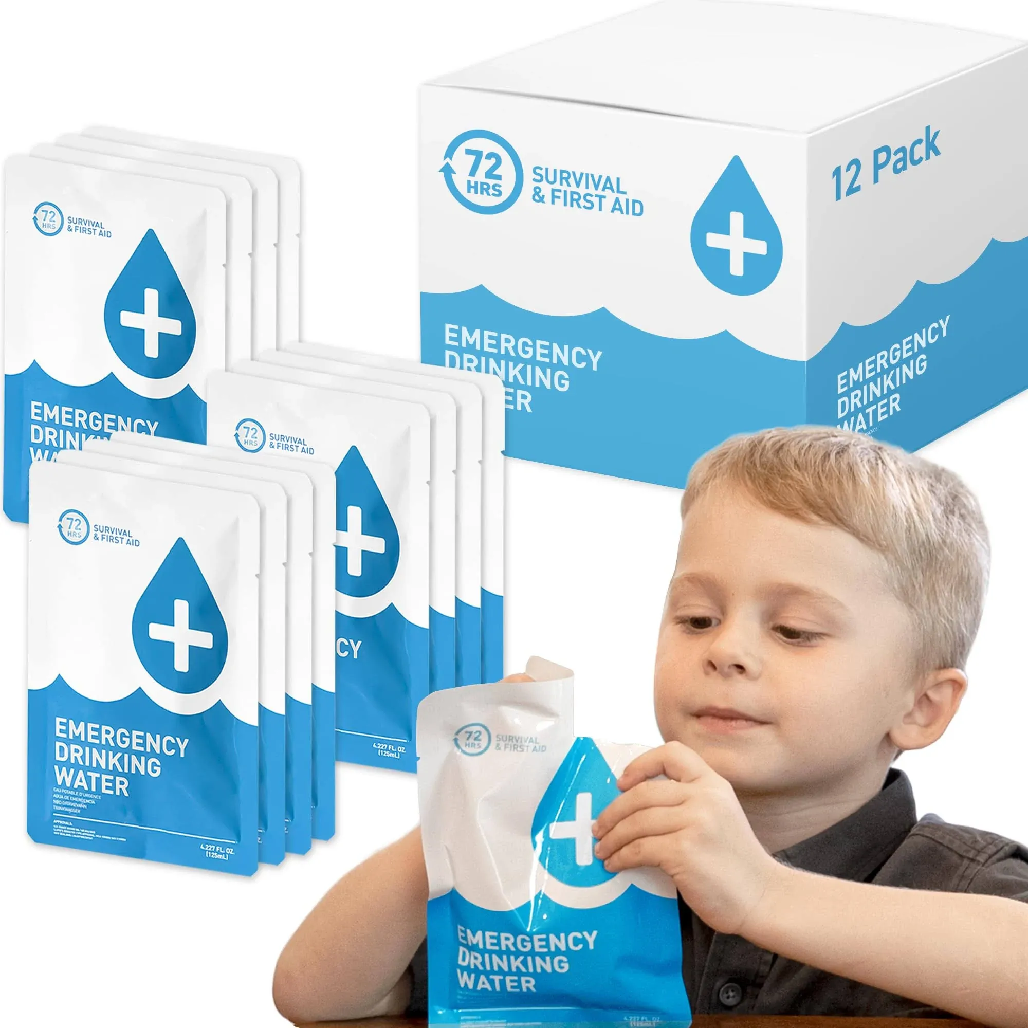 Emergency Water Rations Packets