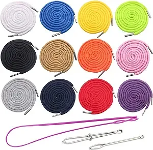 Luckkyme 24Pack Replacement Drawstrings Drawcords for Pants Sweatpants... 