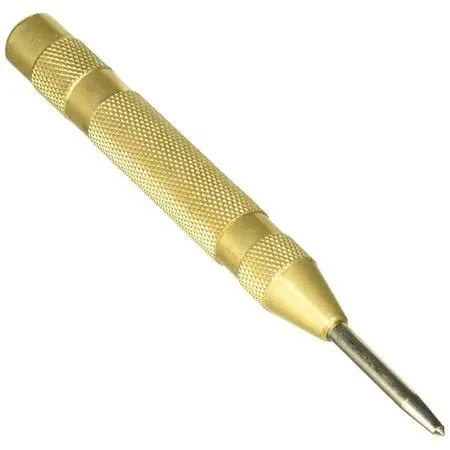 NEW Brass Automatic Center Punch Tool