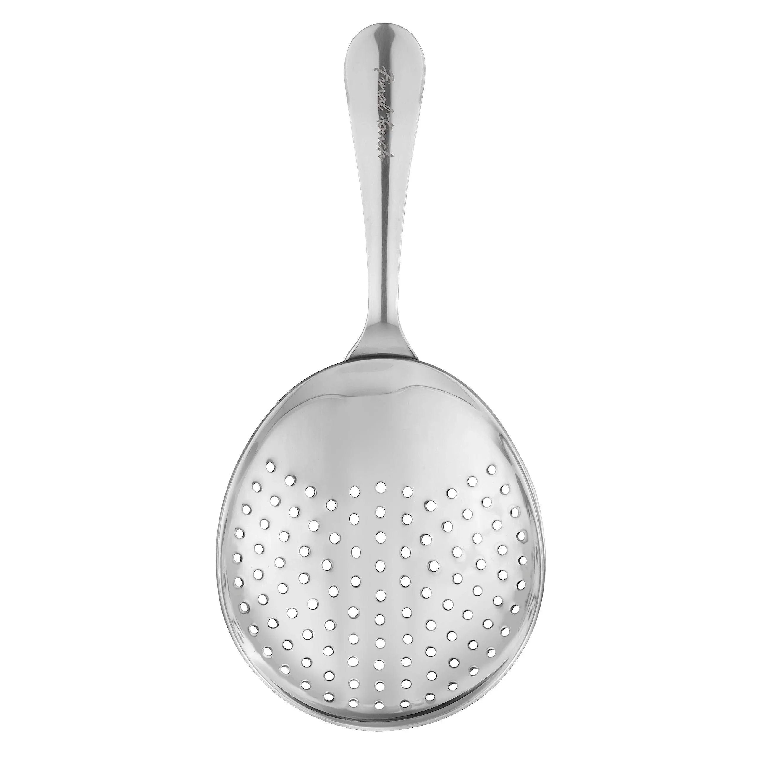 Final Touch Stainless Steel Julep Strainer