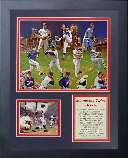 Legends Never Die MLB All-Time Greats Framed Photo Collage