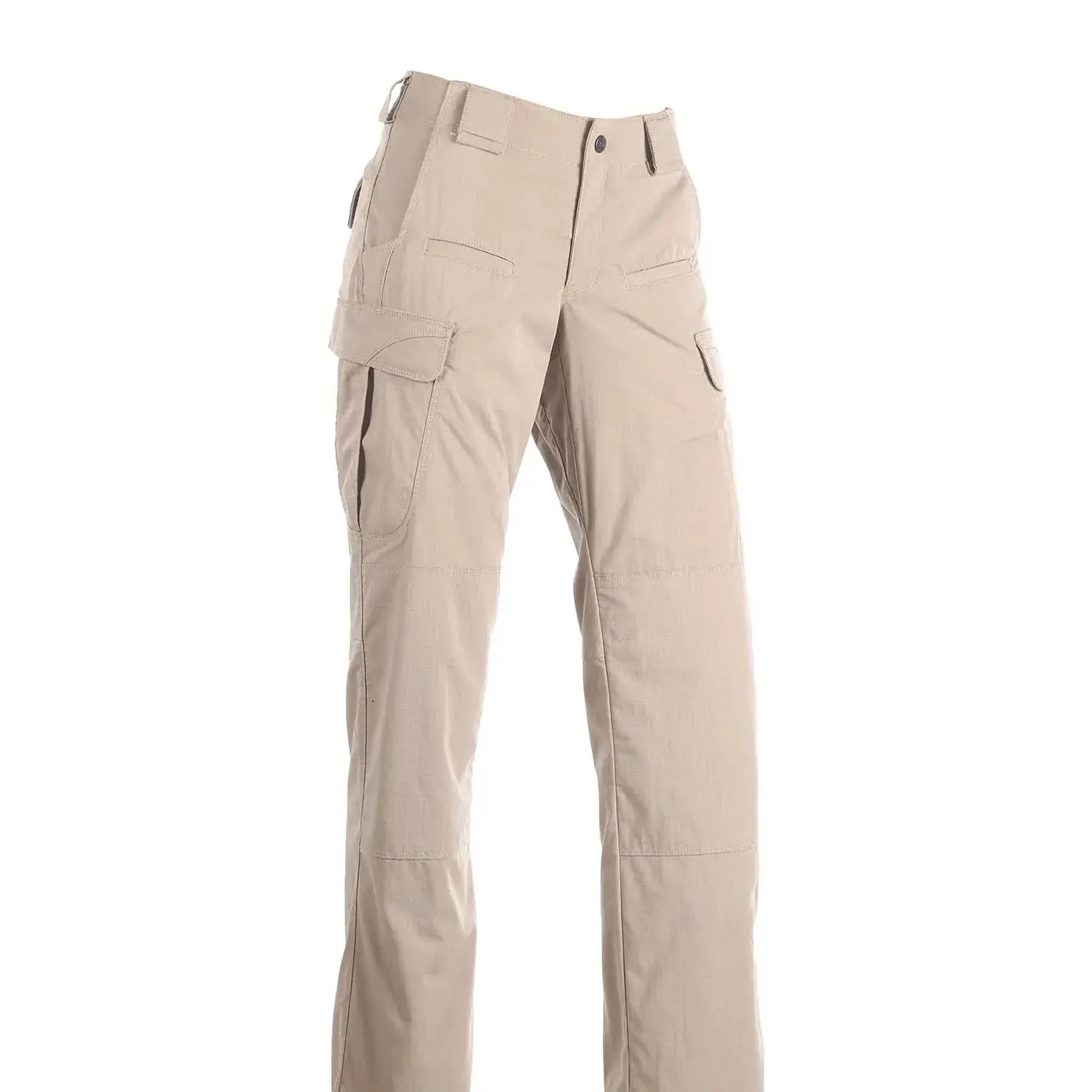 5.11 TACTICAL Stryke Pants: 2, Khaki, 32-1/2 in Fits Waist Size, L Inseam