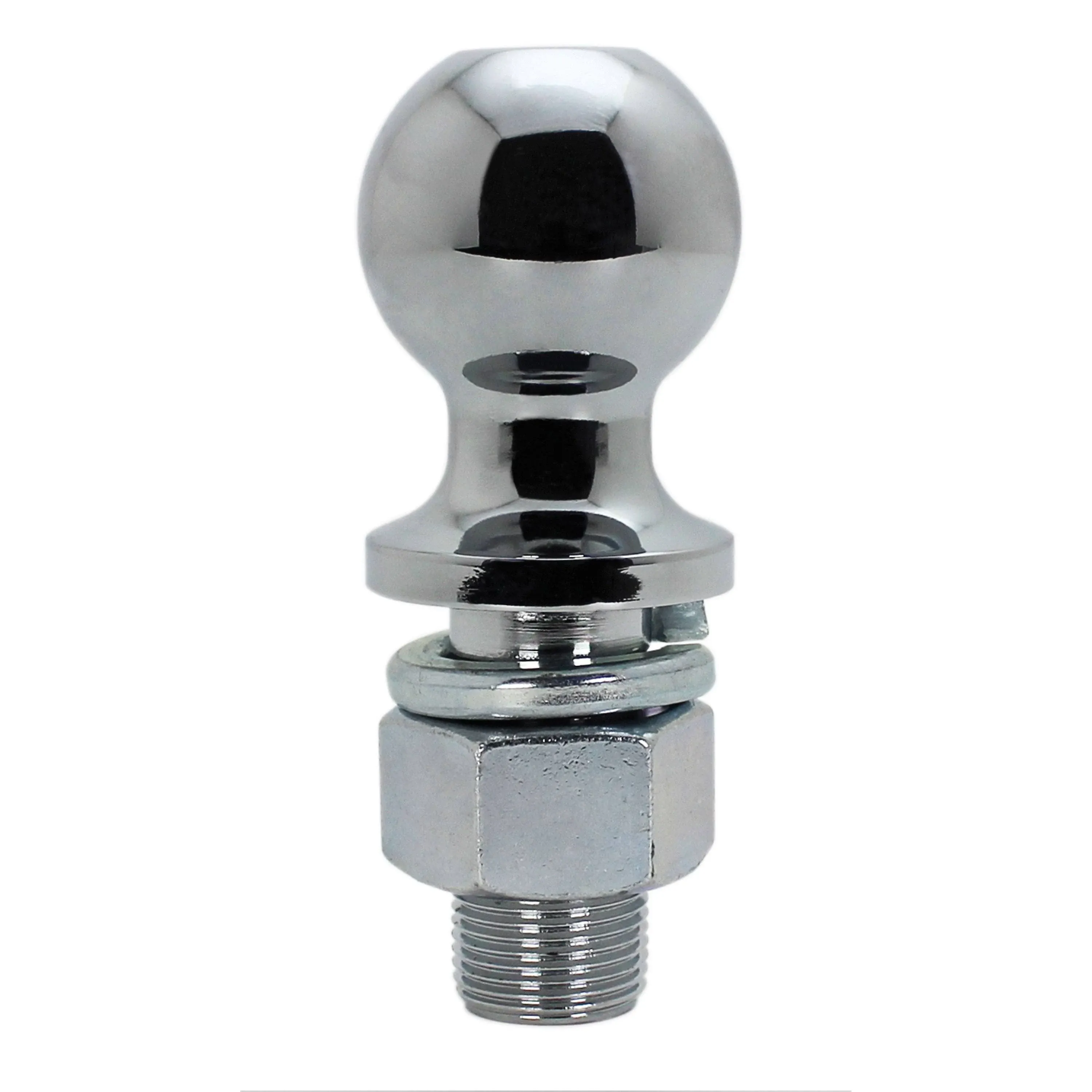 Quick Products QP-HB3004S 1-7/8" Chrome Hitch Ball - 1" Diameter x 2-1/8" Long Shank - 2,000 lbs.