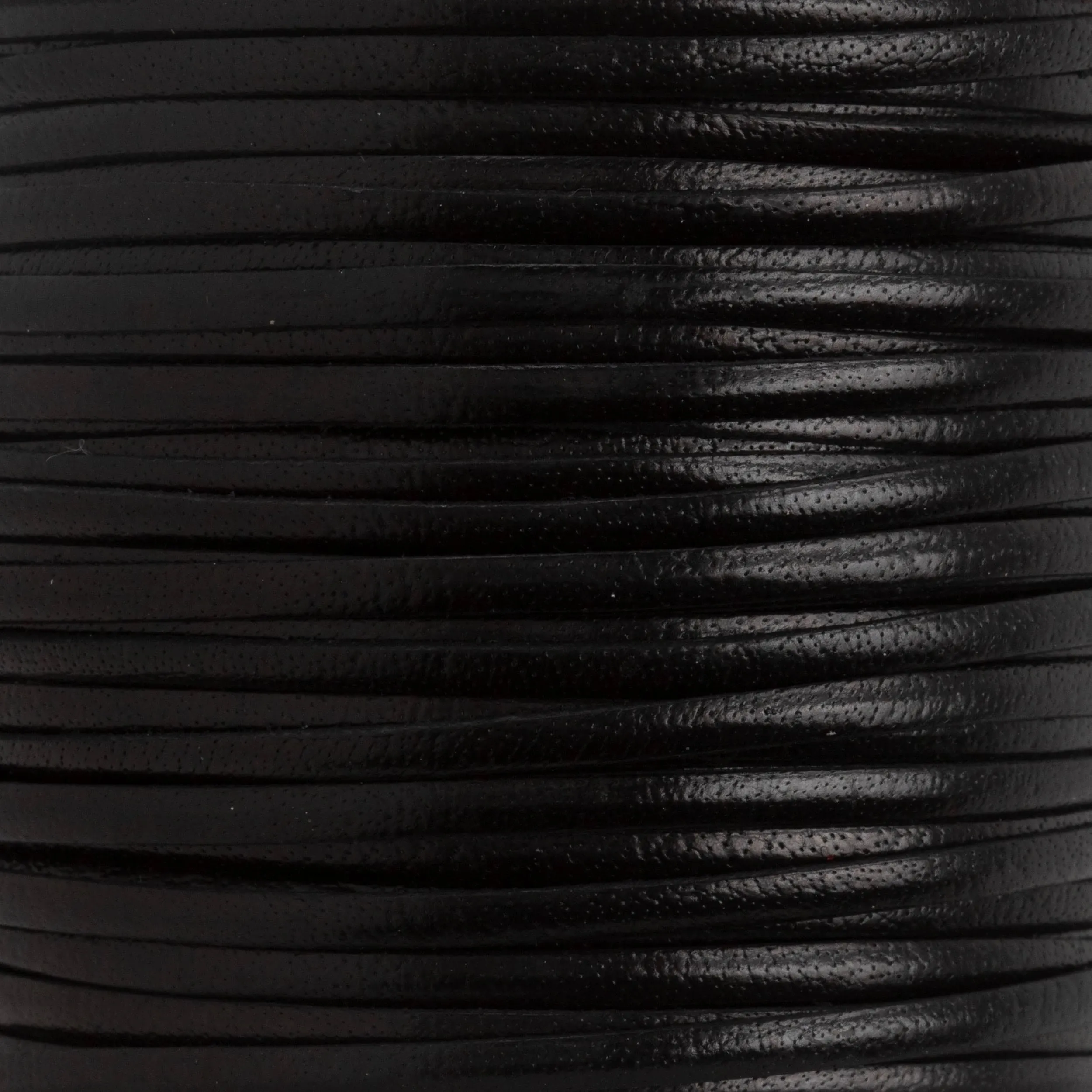 Superior Leather Lace  1/8&quot;  Black