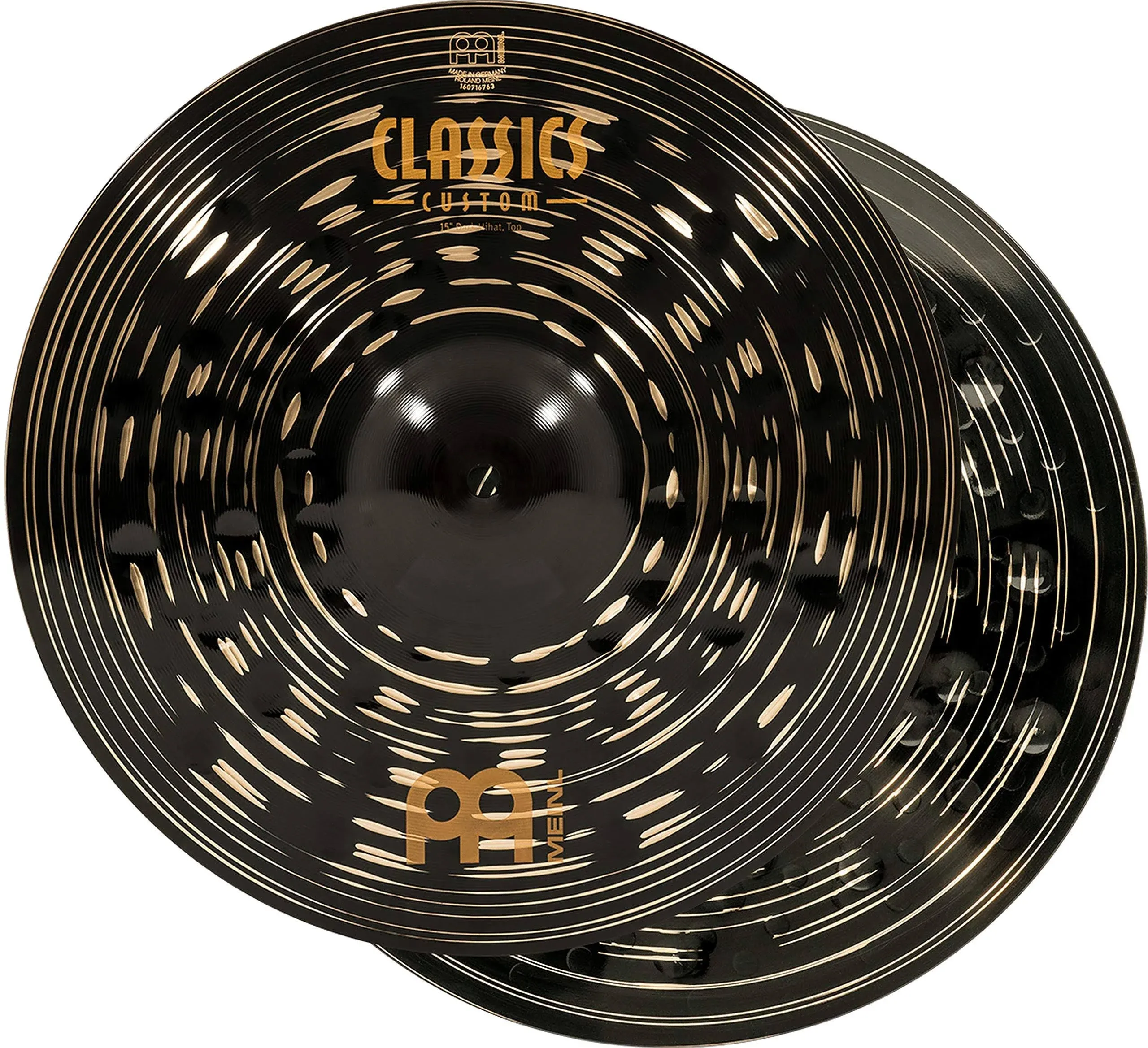 Meinl 15" Classics Custom Dark Hi-Hat Cymbals