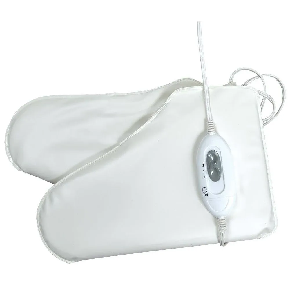 TOA Supply Electric Warming Mittens & Booties Set for Hand & Feet Heated Spa Therapy Treatment