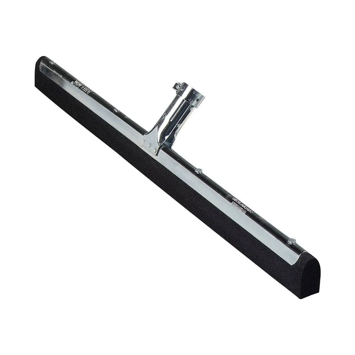 Carlisle 36632400 Flo-Pac 22" Black Double Foam Floor Squeegee with Metal Frame