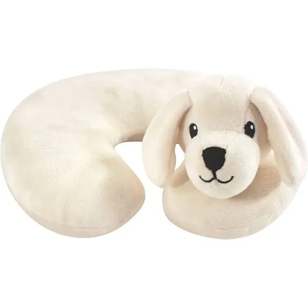 Hudson Baby Neck Pillow, Tan Puppy