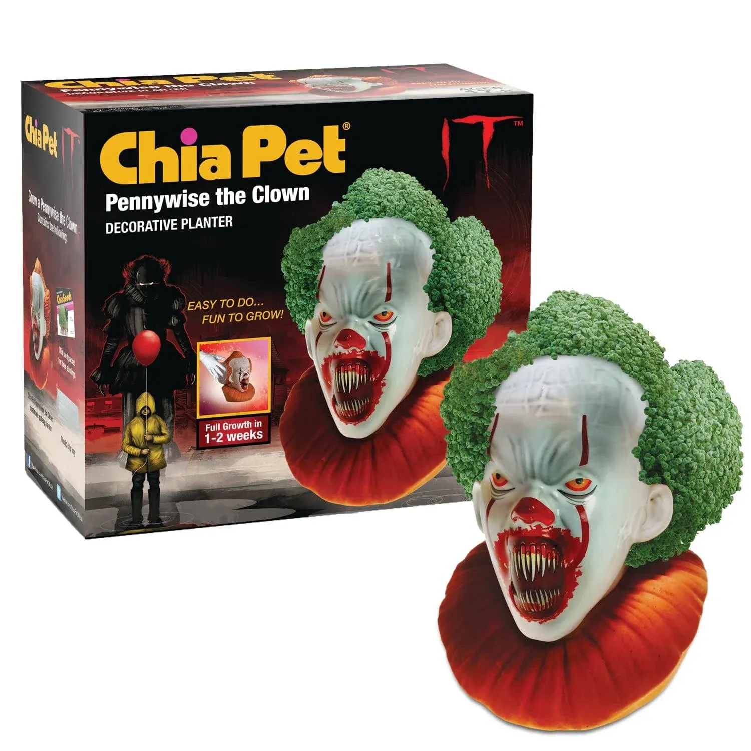 7/11 Exclusive. Pennywise The Clown Chia Pet. Stephen King’s IT