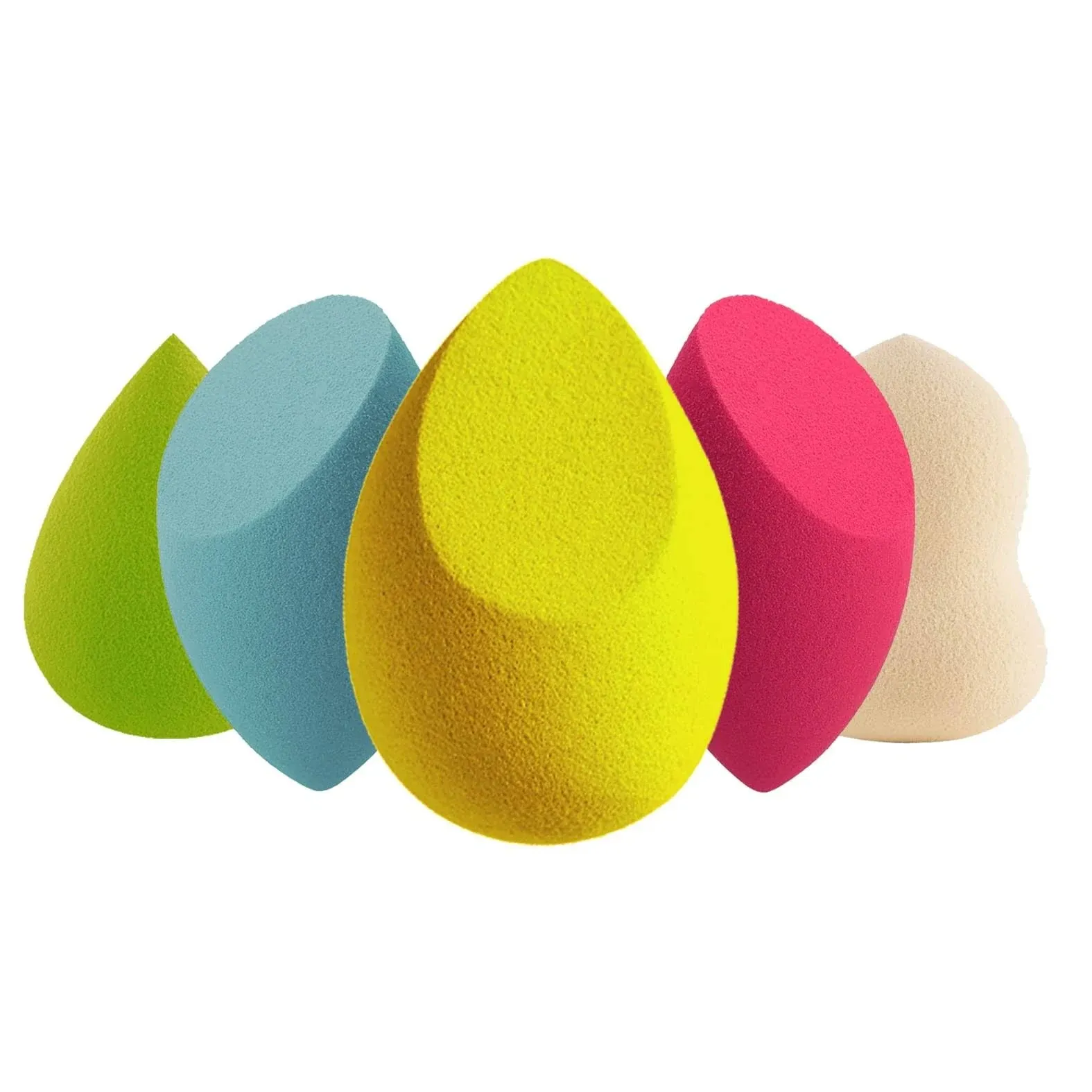 Lac for You Lac 5pcs Makeup Sponge Set | Multi-Colored Beauty Blender Sponge ...