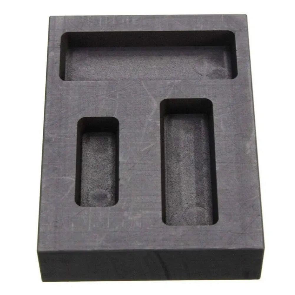 LTKJ Graphite Ingot Molds for Casting, 1/4 1/2 1 oz Refining Scrap Bar Combo ...