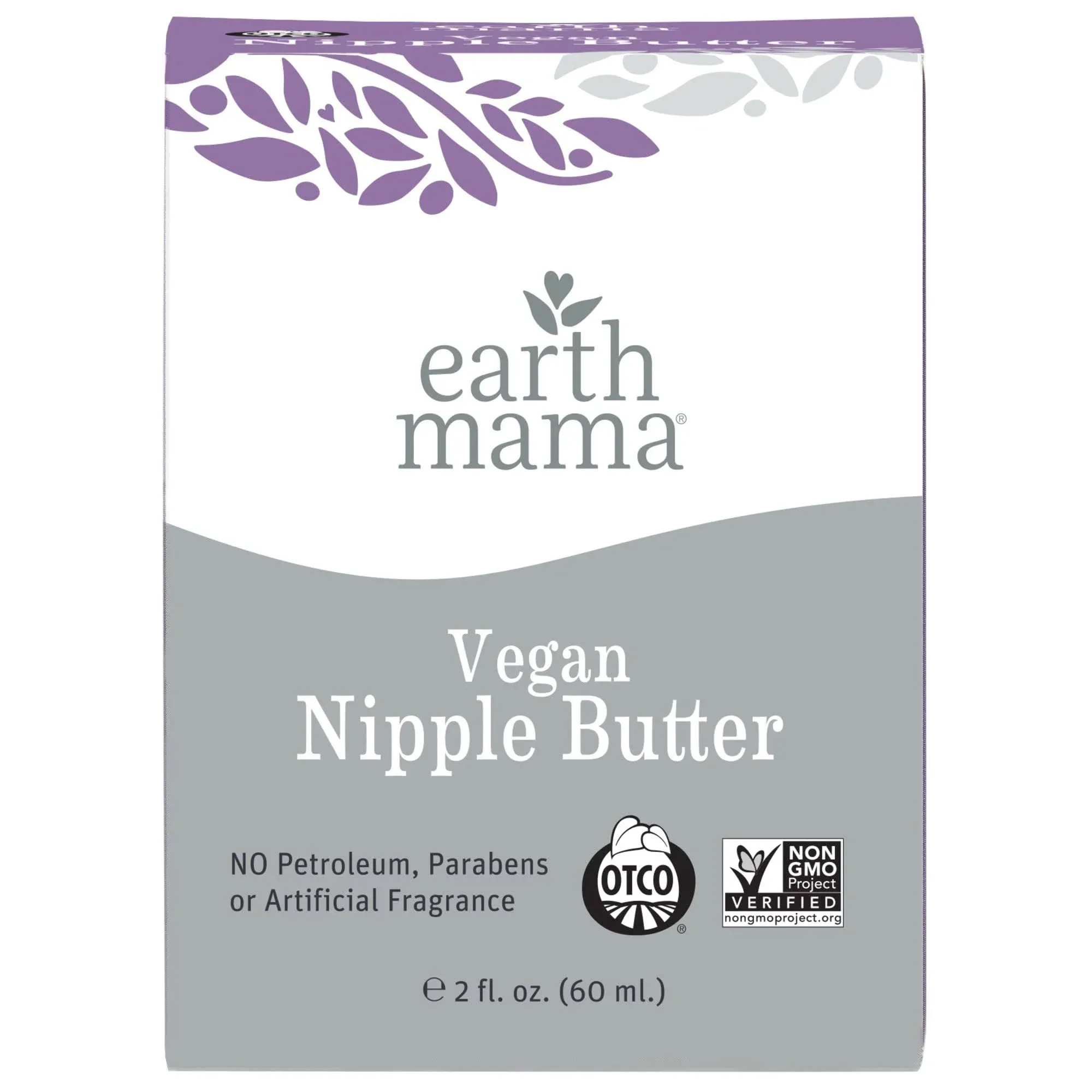 Earth Mama Vegan Nipple Butter 2 fl oz