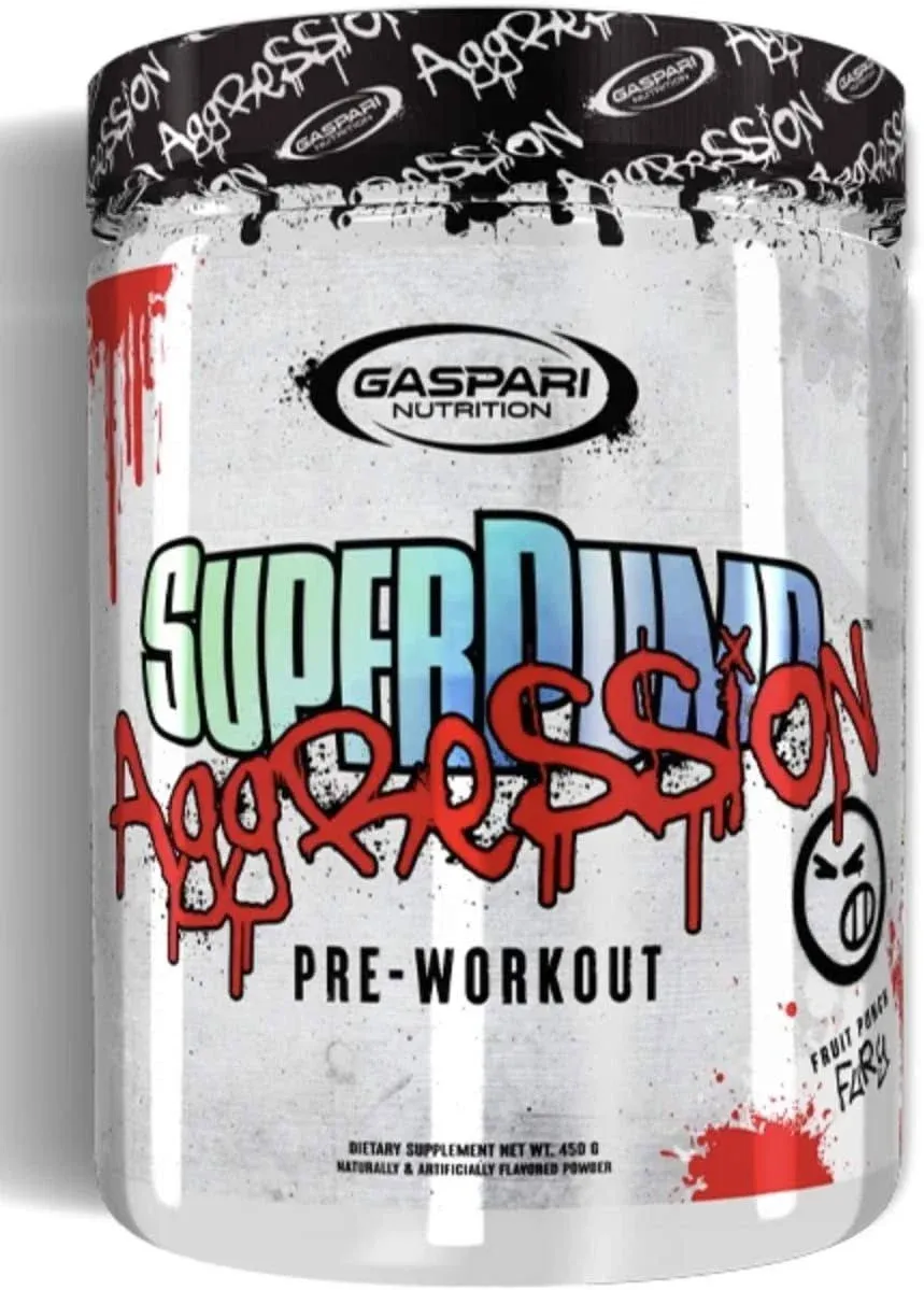 Gaspari Nutrition Super Pump Aggression Mayhem Mango 25 Servings