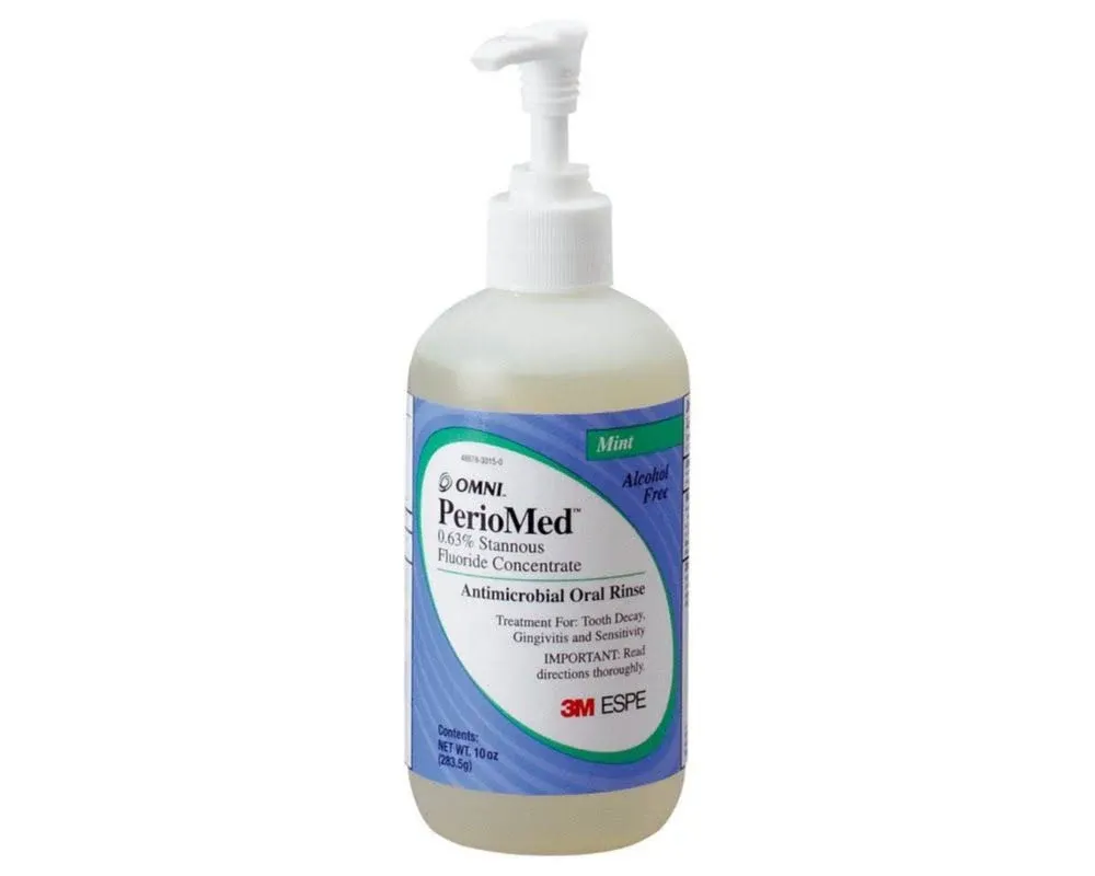 3M PerioMed 10oz Pump Bottle Mint | 12105M | Safco Dental Supply