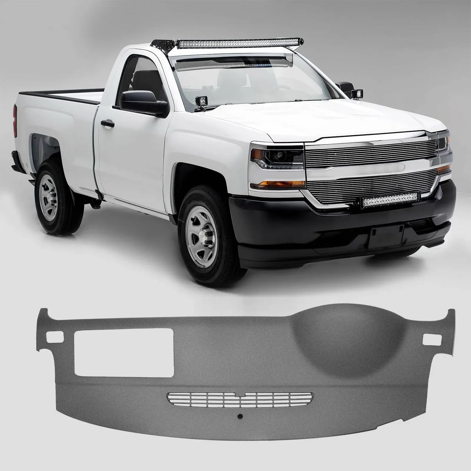 Kintop Dashboard Cover Overlay Compatible with 2007-2014 Tahoe Avalanche Suburban ...