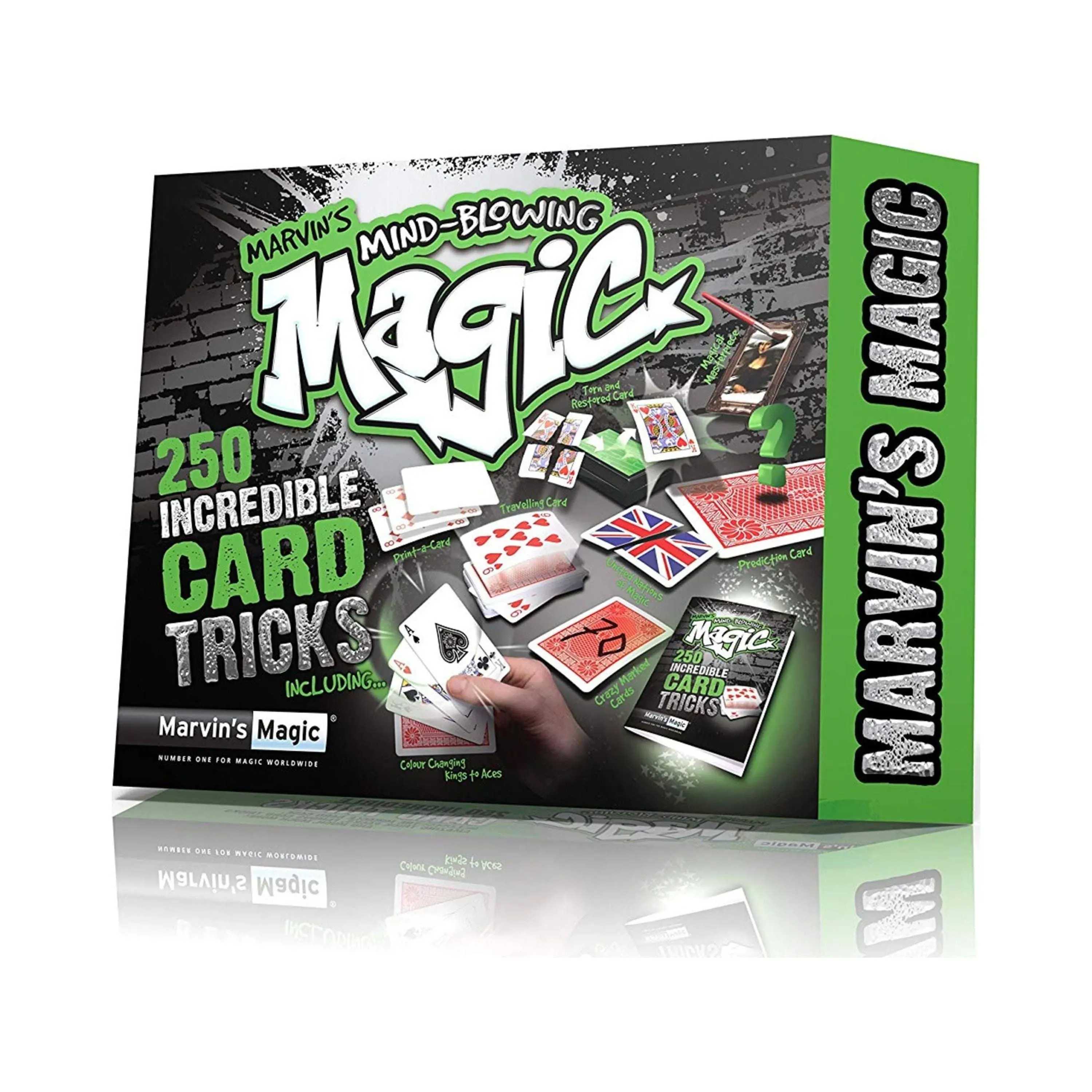 Marvin's Magic - Ultimate 250 Card Tricks Set | Children and Adults Magic Card Set | Includes Illustrated Guide | Suitable for Age 8+