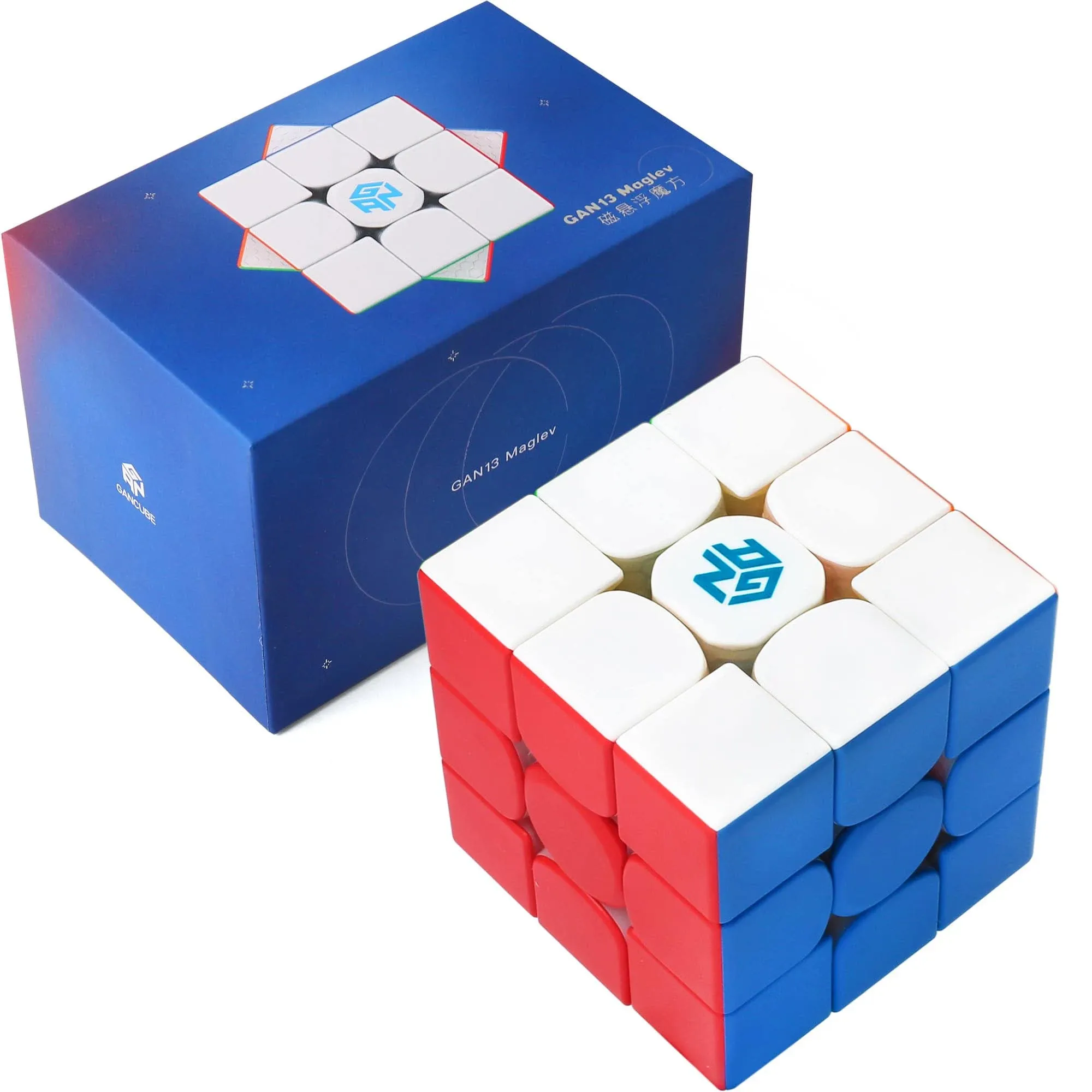 Gan 13 MagLev, Frosted Surface 3x3 Speed Cube, Gans 3x3x3 Magnetic Magic Cube, 3 ...