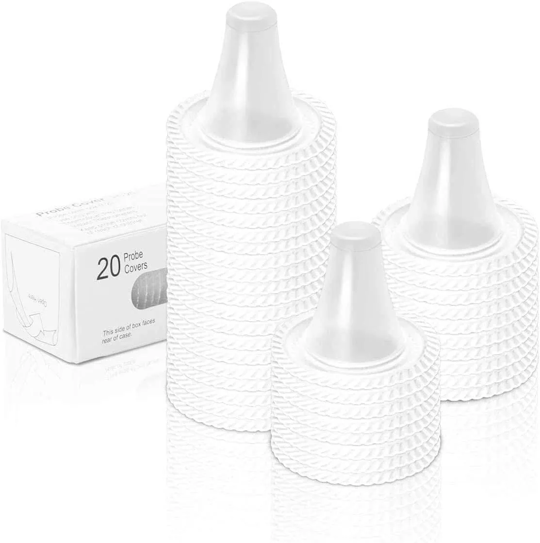 500pcs Ear Thermometer Probe Covers, Lens Filters， Refill Covers for All Braun themometer Thermometer Models Digital Thermometers Disposable Covers (500pcs)…