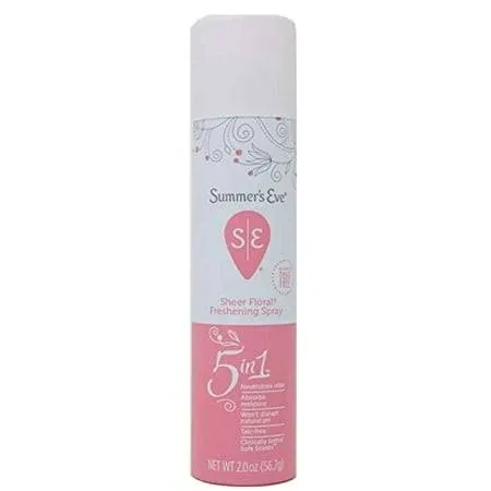 Summer's Eve Sheer Floral Freshening Spray 2 oz