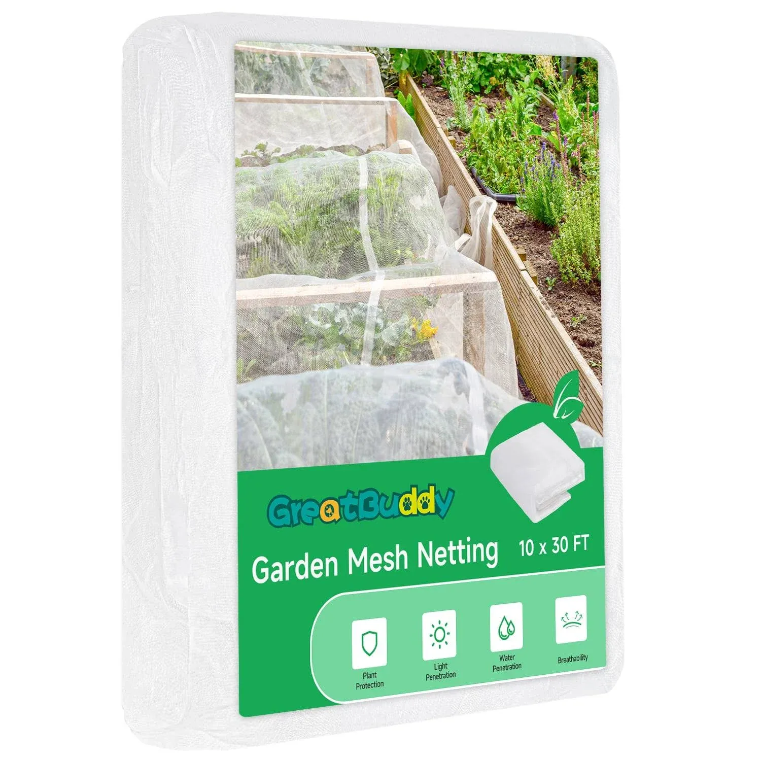 Garden Netting 10x30ft Plants Covers Ultra Fine Garden Mesh Netting For Protecti