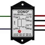 OONO DPST 1NO 1NC 8Amp Power Relay Module AC 110V 115V 120V Control Voltage