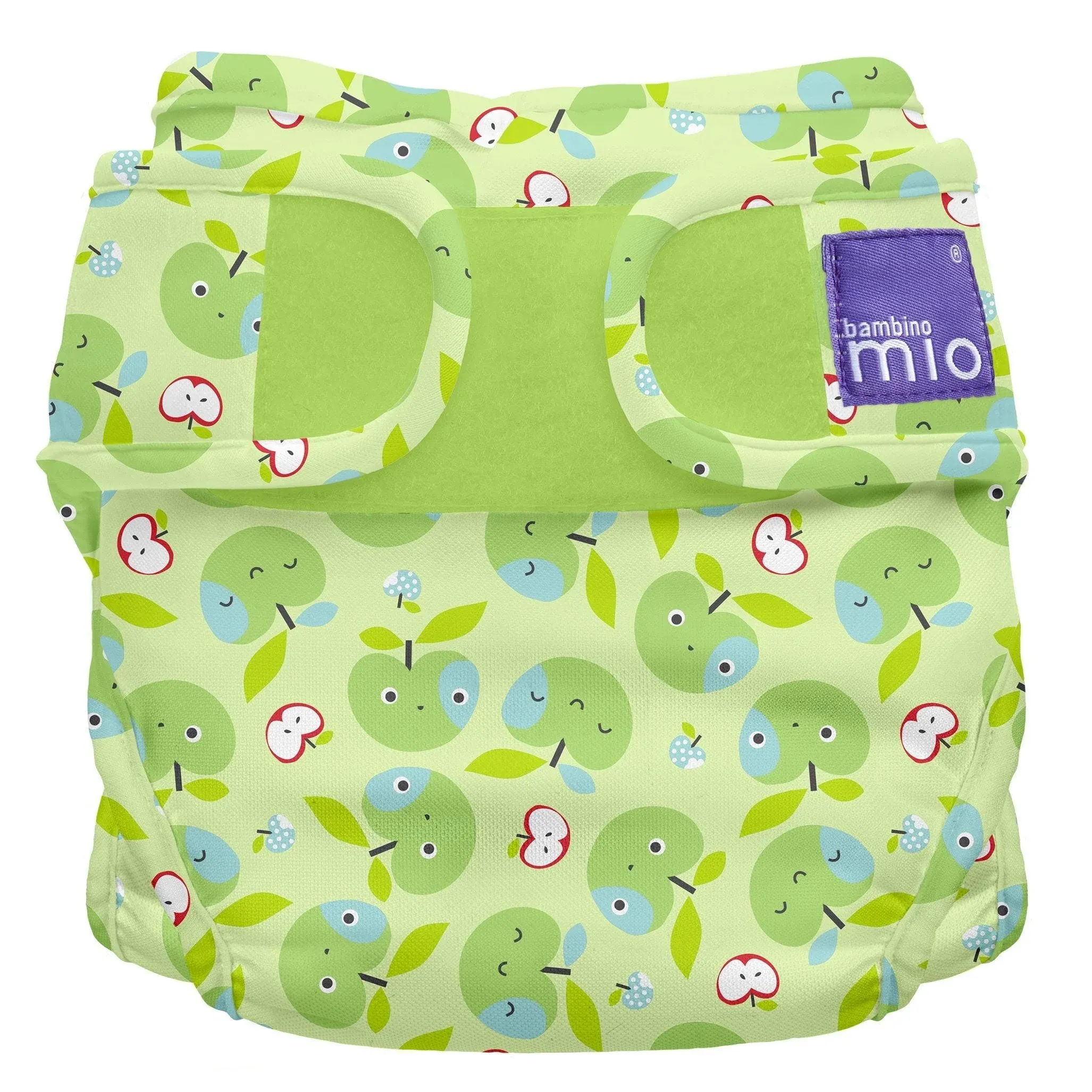 Bambino Mio Mioduo Cloth Diaper Cover, Apple Crunch, Size 2 (21lbs+)