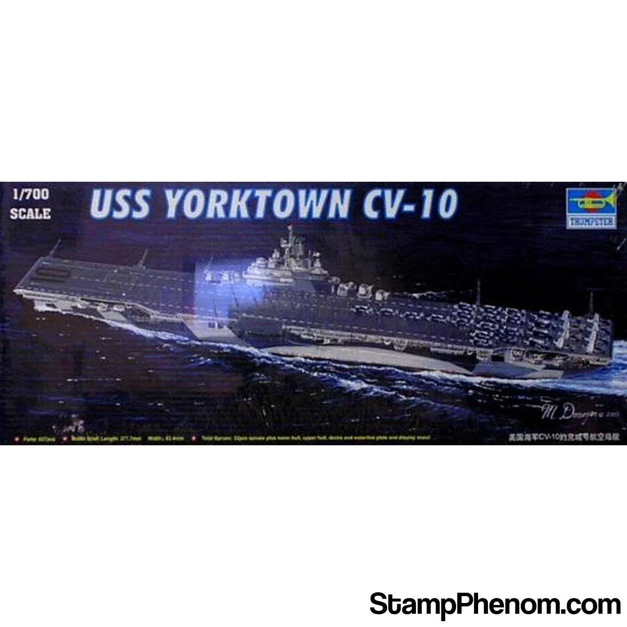 1/700 Trumpeter USS Yorktown CV-10 Aircraft Carrier