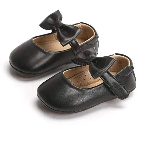 Felix & Flora Soft Sole Baby Shoes - Infant Baby Walking Shoes Moccasinss Rubber Sole Crib Shoes