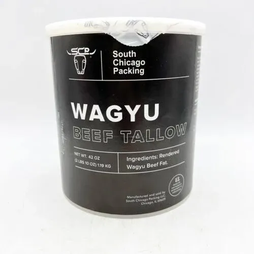 South Chicago Packing Wagyu Beef Tallow Paleo-friendly Keto-friendly 42 Ounces