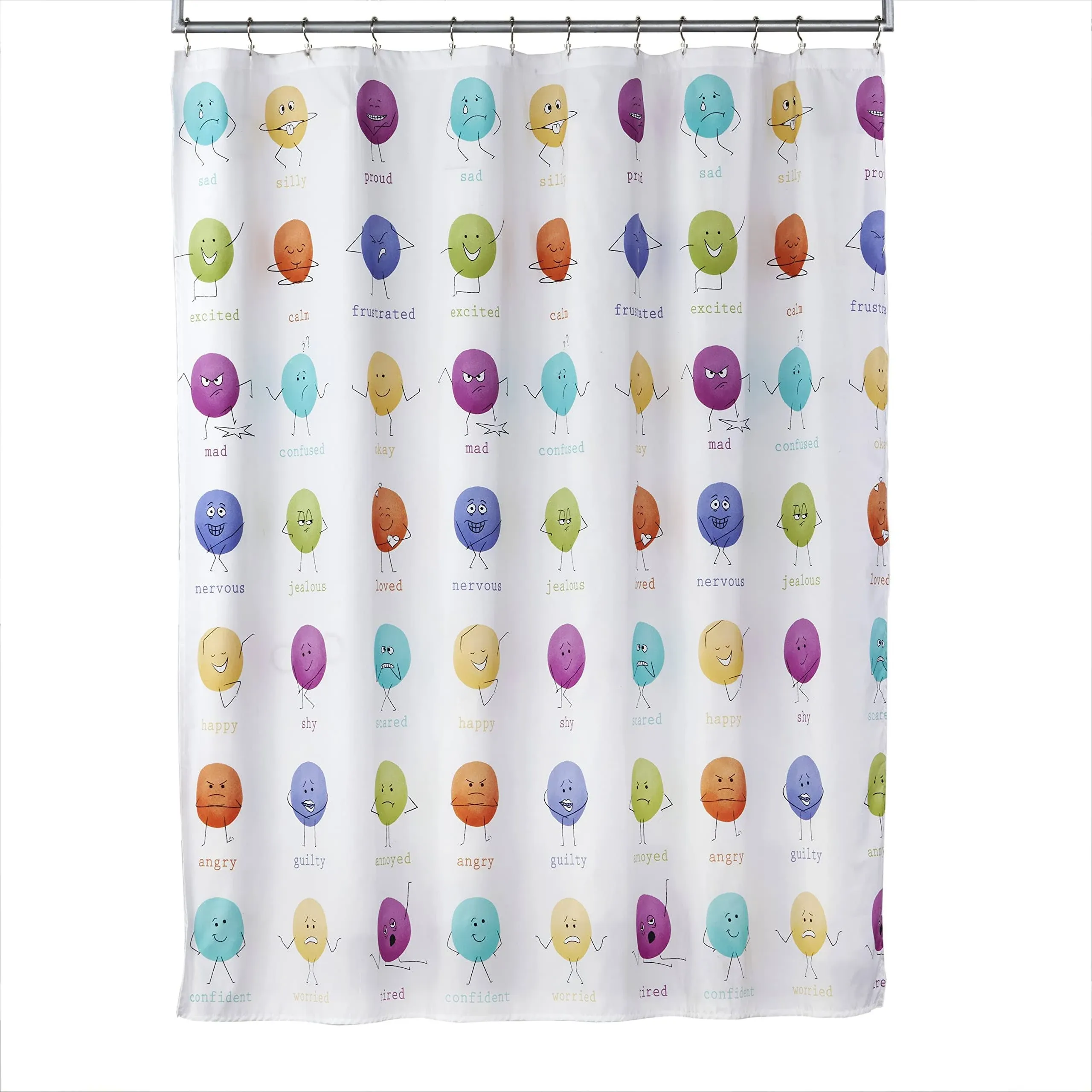 SKL Home Feelings Shower Curtain, Multi