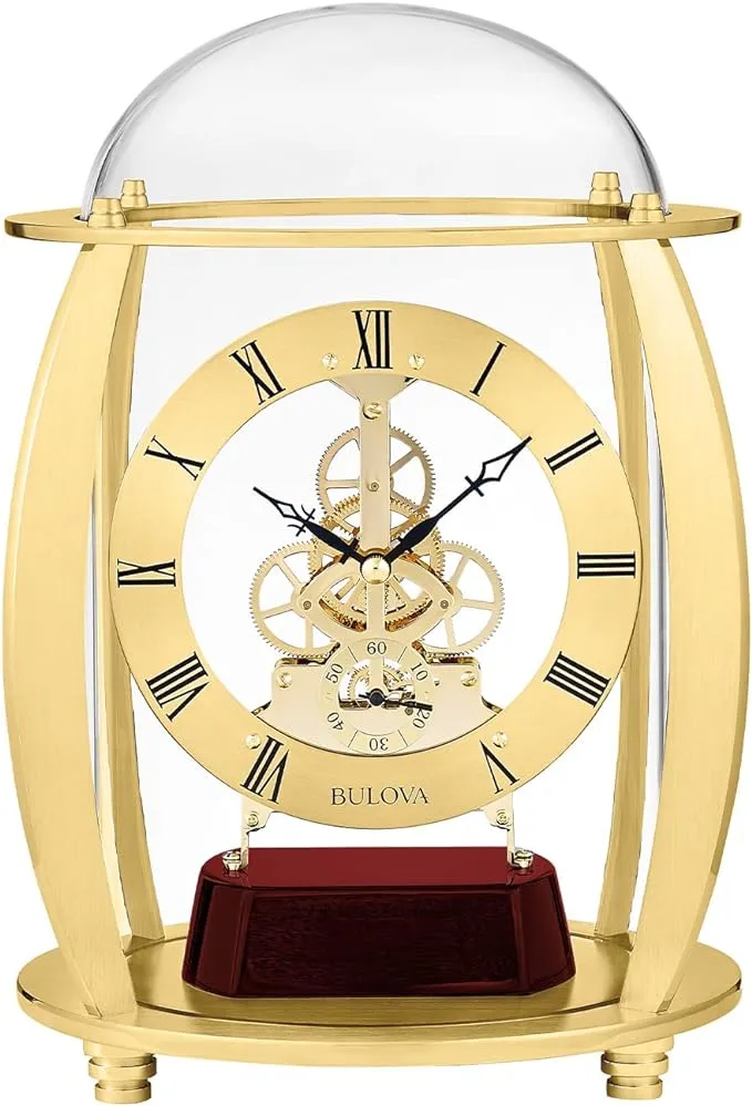 Bulova Clocks Model B8826 Victoria, Brass