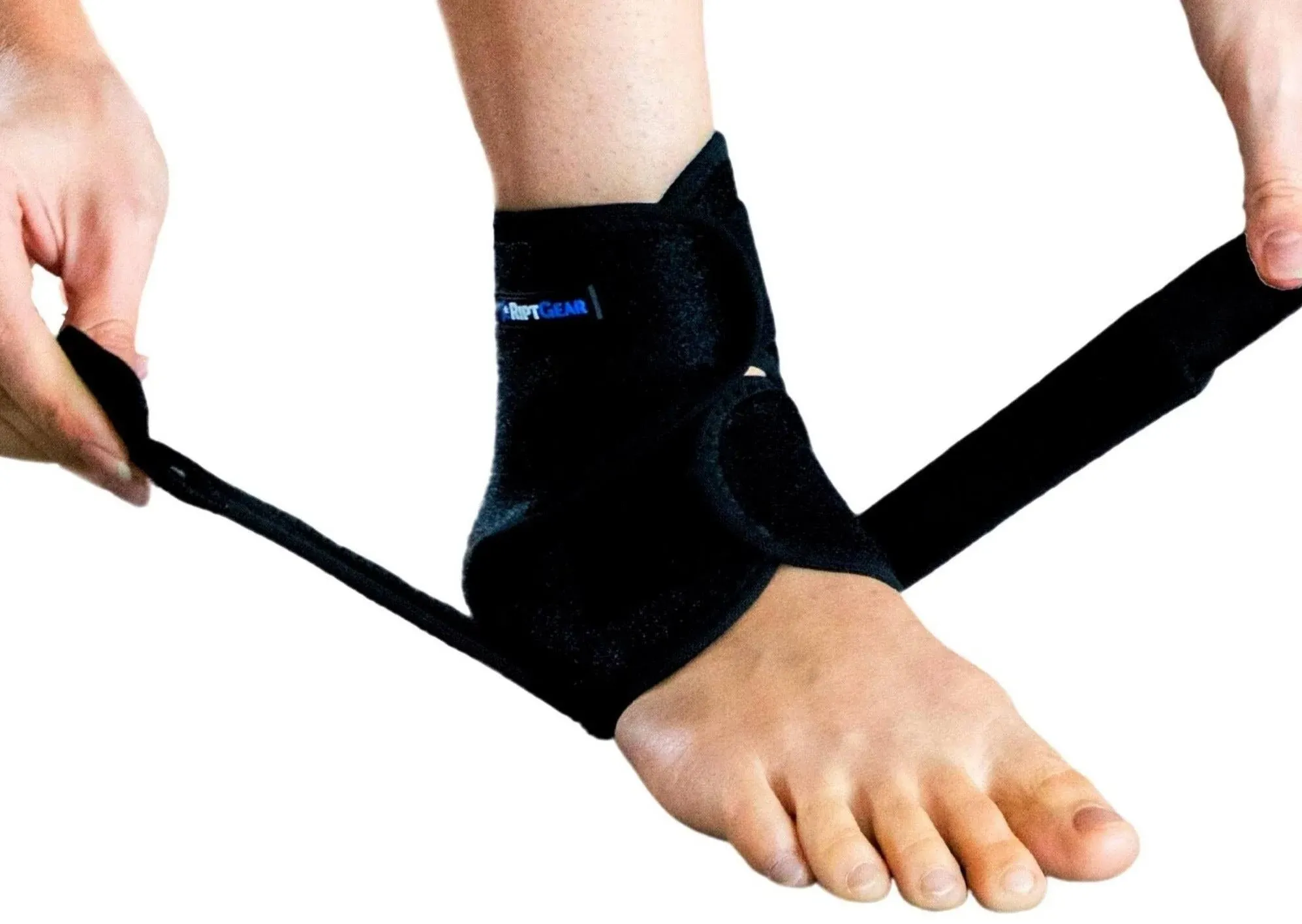 RiptGear Ankle Brace for Women and Men - Adjustable Ankle Support...