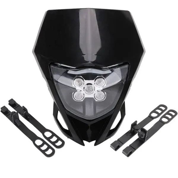 JFG Racing Dirtbike Headlight Universal Motorcycle LED Enduro Pit Bike Kit for ...