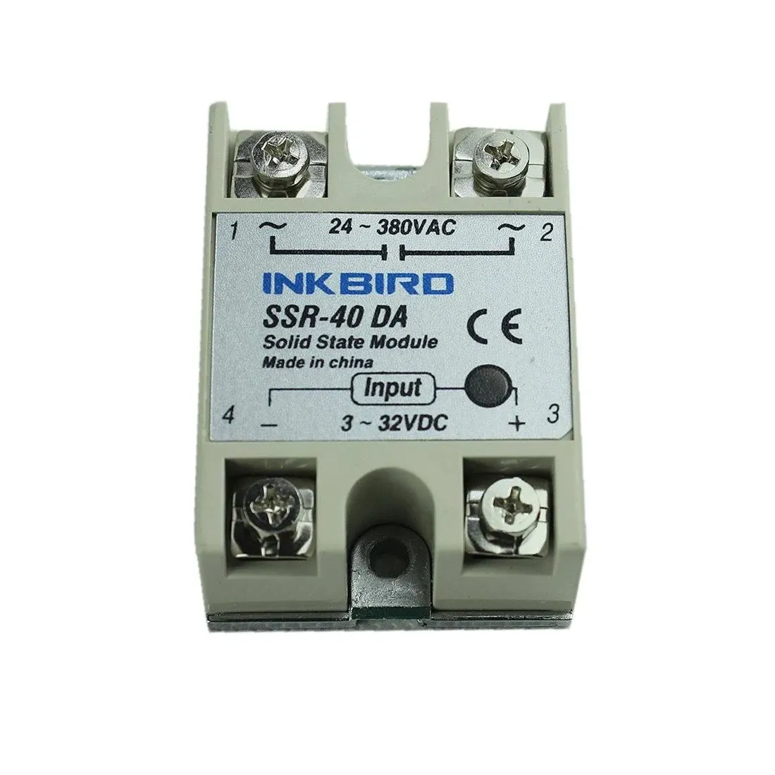 Inkbird 40DA Solid State Relay for Digital PID Temperature Controller Thermostat