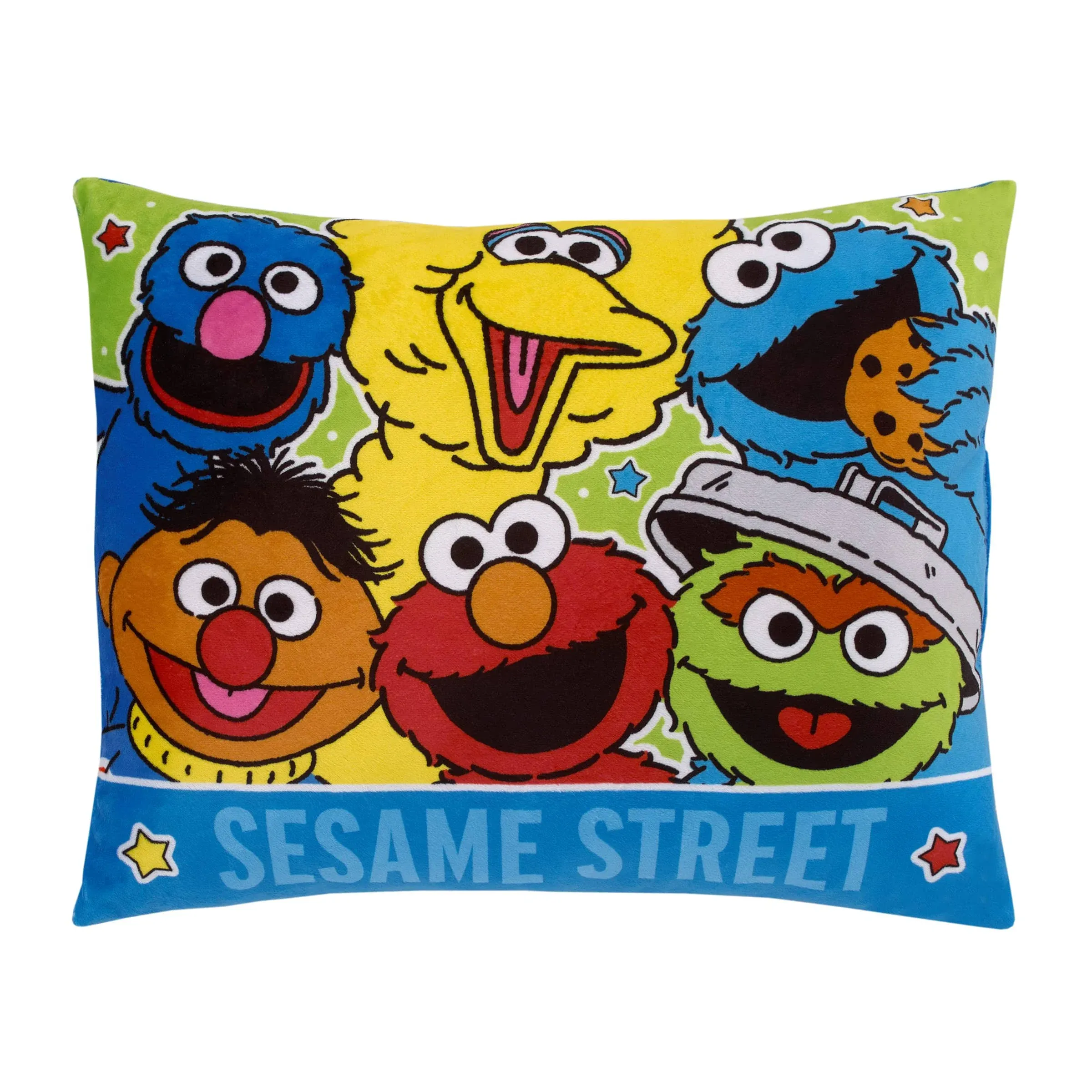 Sesame Street Come and Play Decorative Toddler Pillow