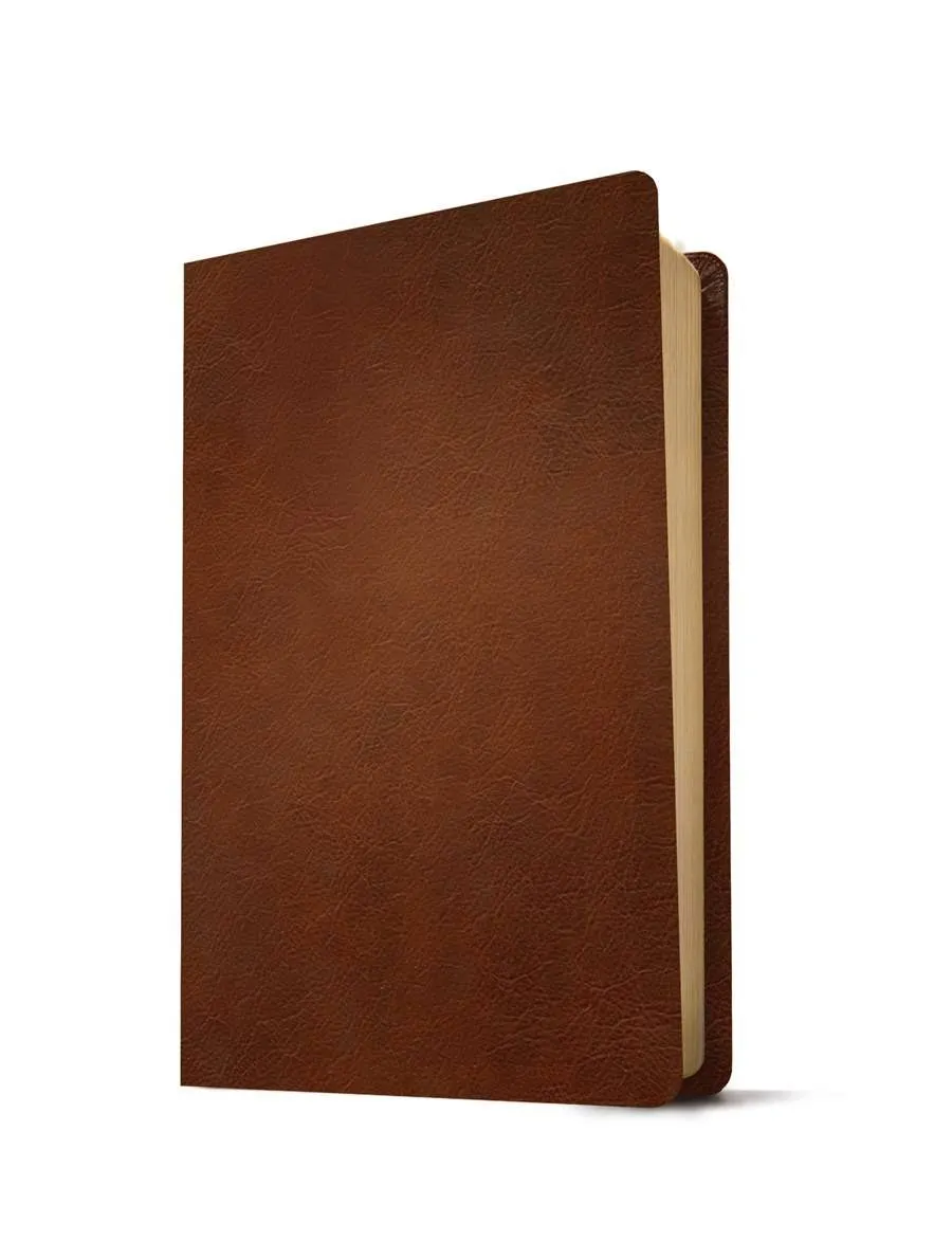 KJV Large Print Thinline Reference Bible, Filament Enabled (Genuine Leather, Brown, Red Letter): Includes Free Access to the Filament Bible App ... Notes, Devotionals, Worship Music, and Video