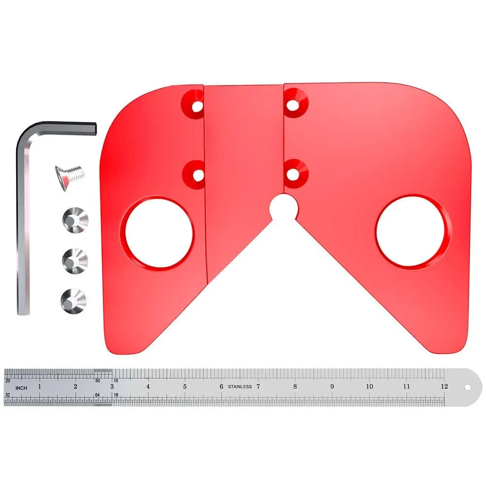 Center Scribe Square Center Scribe Measuring Tool Aluminum Alloy Center Finder L